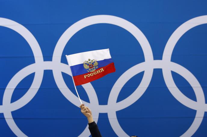 Rusija Rusada OI | Ruski športniki še dve leti ne bodo smeli nastopati pod zastavo in himno svoje države.  | Foto Guliverimage/Getty Images