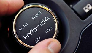 Zlati volan za dizelsko-hibridno tehnologijo HYbrid4