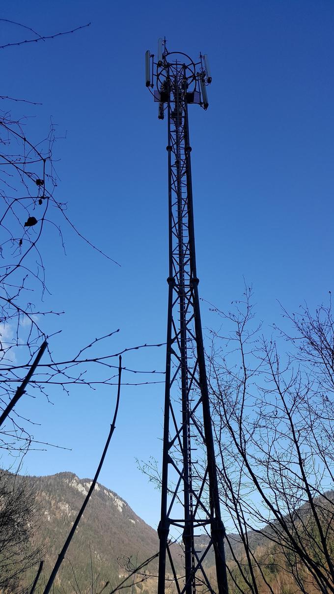 Bazna postaja 4G/LTE Telekoma Slovenije v kraju Žerjav v občini Črna na Koroškem ima zaporedno številko 1.000. | Foto: Telekom Slovenije