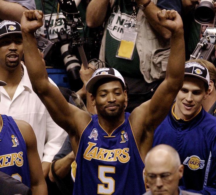 Robert Horry je bil z Lakersi trikrat prvak. | Foto: Guliverimage