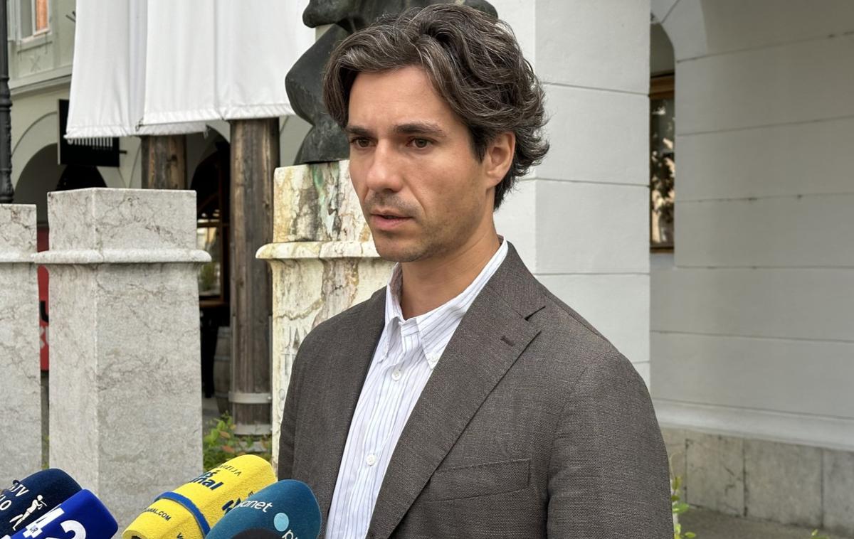 Luka Mesec | Kot je poudaril Mesec, mora pokojninska reforma poleg blaginje za upokojence poskrbeti tudi za vzdržnost pokojninskega sistema. | Foto STA