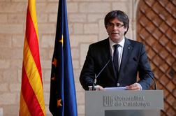 Katalonijo lahko vodim iz Belgije, pravi Puigdemont