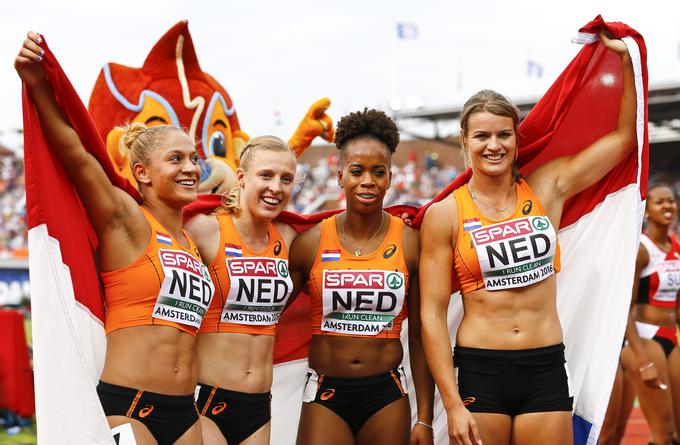 Dafne Schippers (desno) je na prvenstvu osvojila dve zlati medalji, | Foto: Reuters