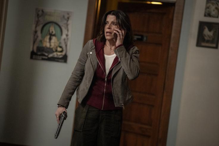 Neve Campbell se je vrnila kot Sidney, neustavljivo zadnje dekle. | Foto: Karantanija Cinemas