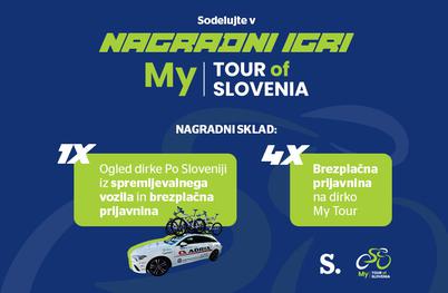 Si želite ogledati kraljevsko etapo dirke Po Sloveniji iz spremljevalnega vozila? #nagradna igra