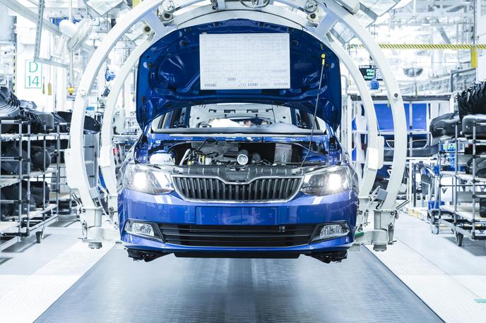 Škoda tovarna - 19 milijonov narejenih avtomobilov | Avtomobilska industrija predstavlja skoraj tretjino češkega gospodarstva. | Foto Škoda