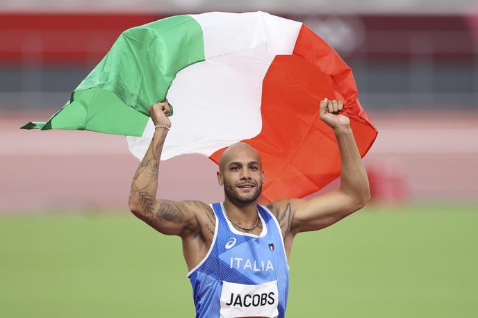 Lamont Marcell Jacobs | Italijan Lamont Marcell Jacobs je na prestolu olimpijskega kralja teka na 100 m nasledil Usaina Bolta. | Foto Guliverimage