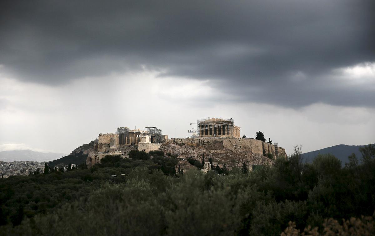 Grčija nevihta neurje | Sredozemski orkani so podobni tropskim nevihtam, v vzhodnem Sredozemlju pa niso pogosti. | Foto Reuters