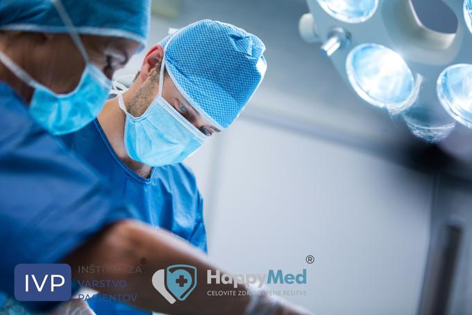 Brez čakalne dobe in s povračilom stroškov zdravljenja na napotnico vam uredijo specialista za kirurški poseg na Hrvaškem. Sodelujejo z najboljšimi zdravniki.  | Foto: HappyMed