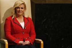 Hrvaška predsednica: Postaviti bomo morali ograjo na svoje meje
