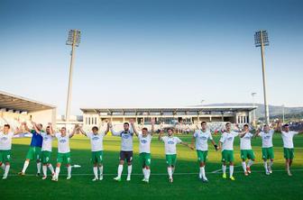 Olimpija kot prva zmagala na Bonifiki