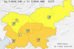 Jutri do 35 stopinj Celzija, v soboto bo hladneje. Ponekod preklicali požarno ogroženost.