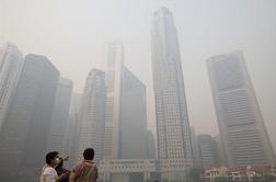 Singapur se duši v smogu (FOTO)