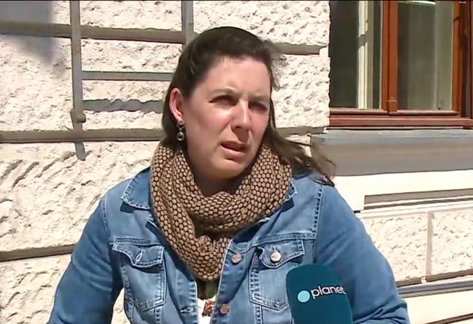 "Zavrnila ga je samo zato, ker ni bilo razčiščeno, koliko gotovine so vzeli," je dejala odvetnica Sergeja Bogunič. | Foto: Printscreen PlanetTV