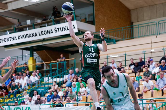 Krka Cedevita Olimpija Jaka Blažič | Cedevita Olimpija si lahko danes zagotovi naslov. | Foto Aleš Fevžer