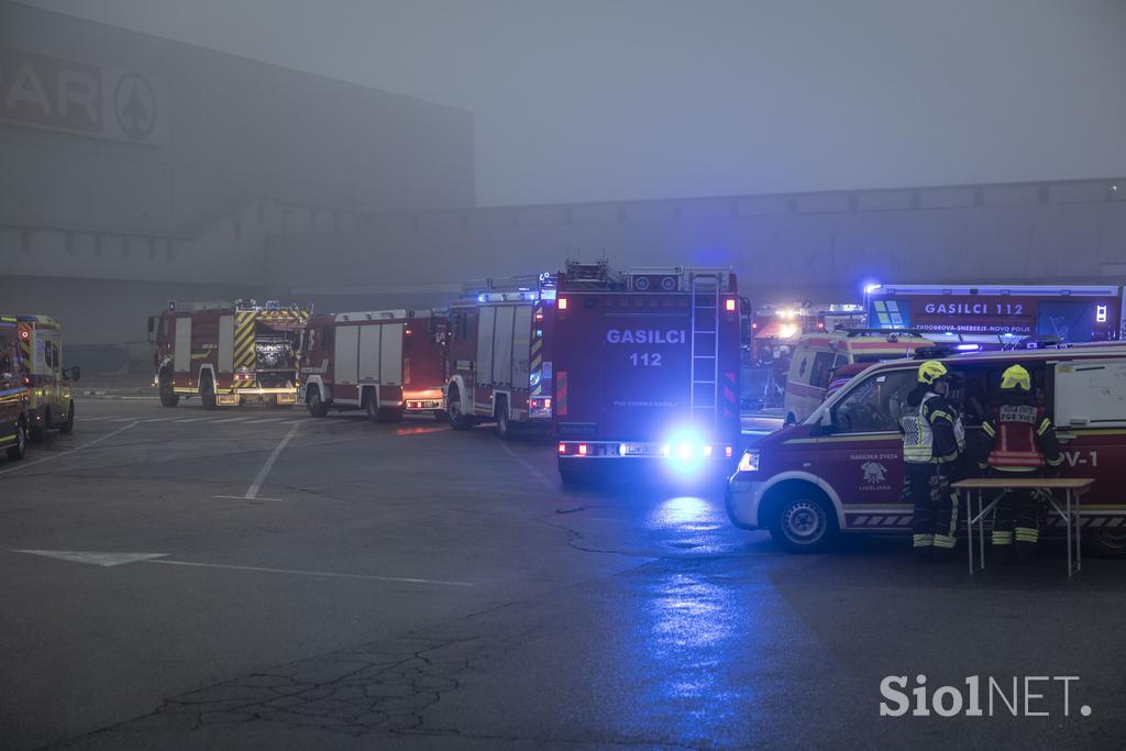 Požar SPAR Letališka.
