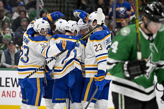 Buffalo Sabres | Hokejisti Buffala so davi v severnoameriški hokejski ligi NHL presenetili vodilno ekipo zahoda Dallas. | Foto Reuters