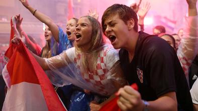 Poglejte si, kako so noreli Hrvatje in kako razočarani so bili Angleži #video #foto