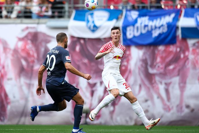 RB Leipzig Benjamin Šeško | Benjamin Šeško je proti Bochumu igral do 57. minute. | Foto Guliverimage