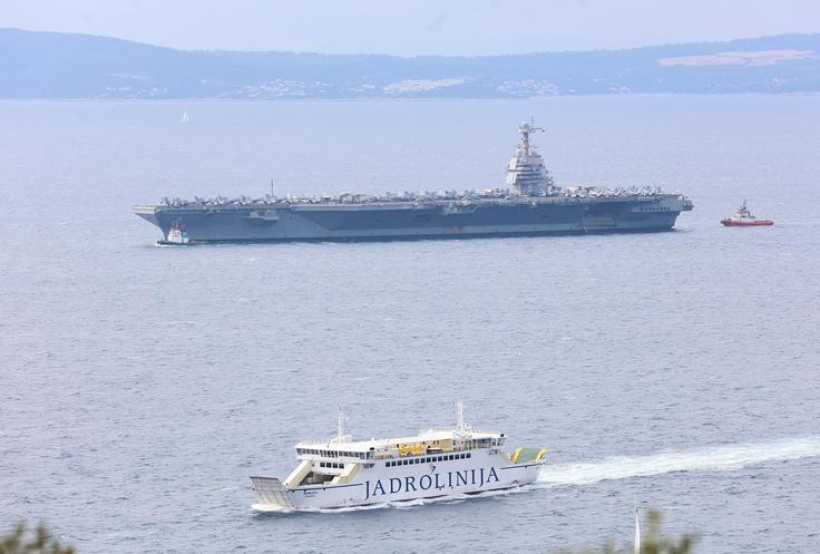 letalonosilka Gerald Ford | Foto: Pixsell/Ivana Ivanovic