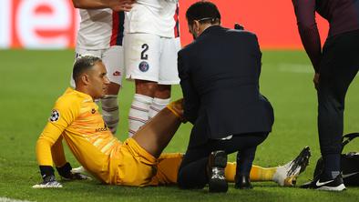Bo Navas v finalu lige prvakov stisnil zobe?