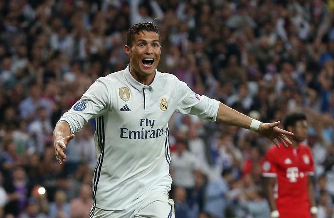 Navijače Reala je že osrečil Dončić. Bo podobno v Kijevu storil Cristiano Ronaldo? | Foto: Reuters