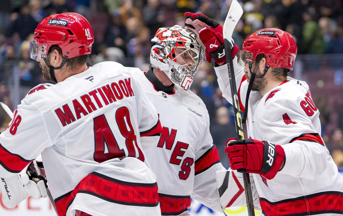 Carolina Hurricanes | Carolina Hurricanes bodo gostili Boston Bruins. | Foto Reuters