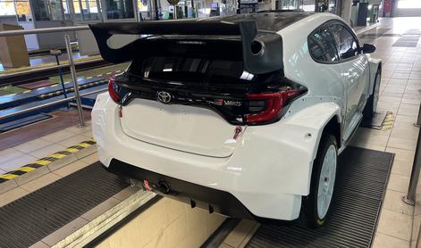 Tehnični in registracija: prvi slovenski toyota yaris rally2 je že pripravljen #foto