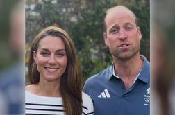 Oglasila se je Kate Middleton, ob njej je neobriti William #video