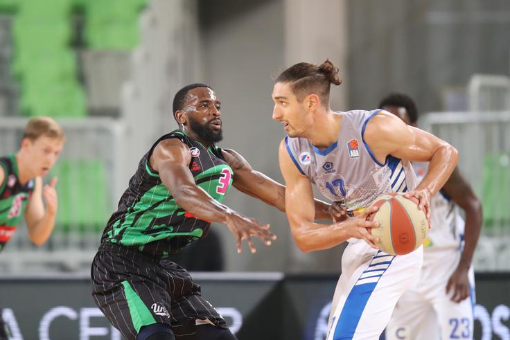 Košarkarji Zadra so po treh krogih še brez zmage, Olimpija pa je pri dveh. | Foto: ABA/Aleš Fevžer/Cedevita Olimpija