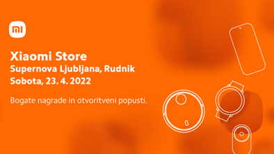 Xiaomi Store v prenovljeni Supernovi na Rudniku