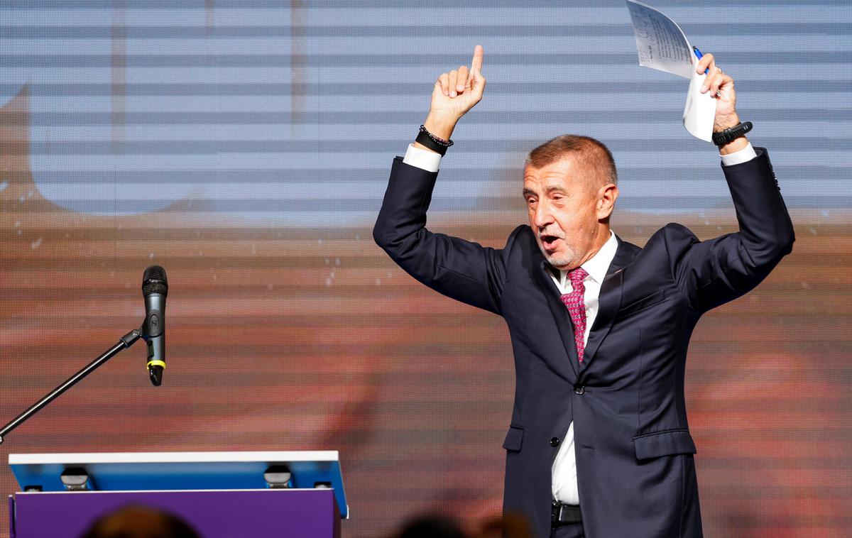 Andrej Babiš | Z vrnitvijo Babiša, ki je bil premier med letoma 2017 in 2021, na oblast bi se lahko spremenila politika Prage do Evropske unije in Ukrajine. | Foto Reuters