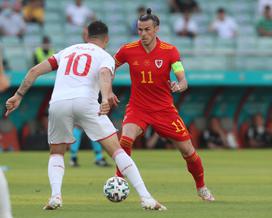 Gareth Bale Wales Švica Euro 2020