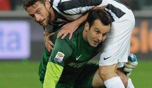 Legenda Juventusa: Handanović dober, Buffon še boljši