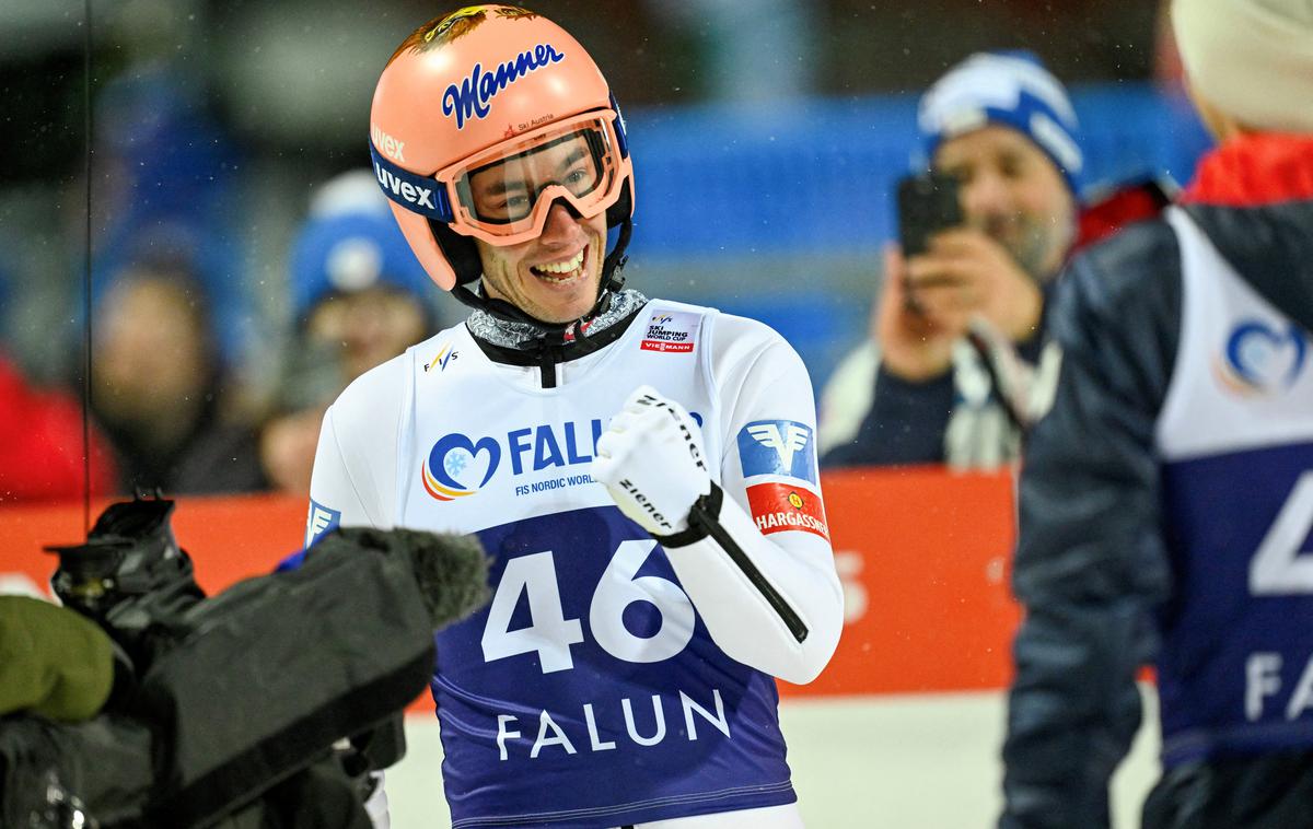 Stefan Kraft | Stefan Kraft je zaradi prihoda otroka izpustil zadnji dve postaji letošnjega svetovnega pokala v smučarskih skokih. | Foto Reuters