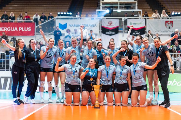 Pomlajene Kamničanke so že s prebojem v finale dosegle uspeh. | Foto: Jure Banfi