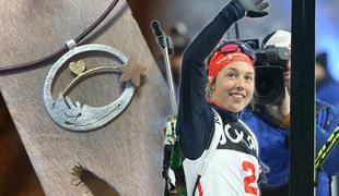 Poseben poklon mame pokojne biatlonke Laure Dahlmeier