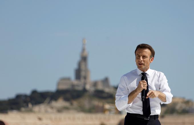 Francoski predsednik Emmanuel Macron za Francijo napoveduje t. i. jedrsko renesanso. | Foto: Reuters