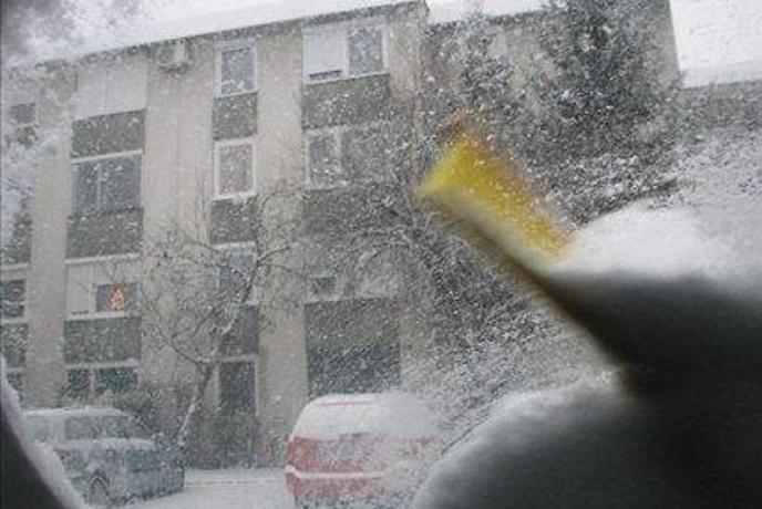 Foto: Za novo leto smo dobili sneg