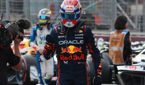 V Bakuju s prvega startnega mesta Verstappen