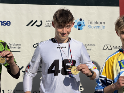 Pumpaj Slovenija - rekordna udeležba na prvi dirki, mlajši mladinec najhitrejši kolesar