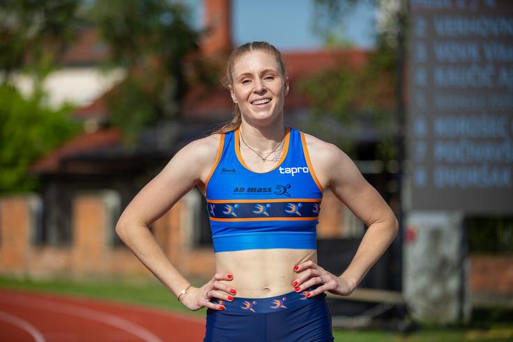 Maja Mihalinec Zidar je premagala Britanko Brooke Ironside za dve stotinki sekunde. | Foto: Peter Kastelic/AZS