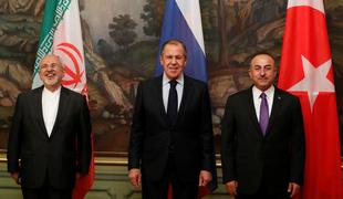 Iran, Turčija in Rusija enotne pri iskanju rešitve za Sirijo