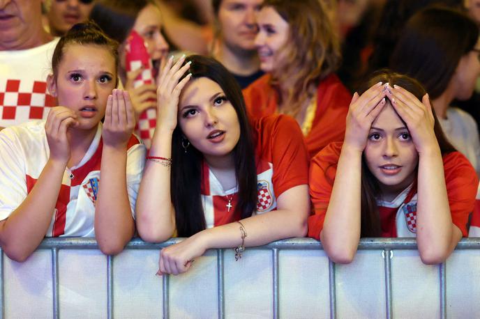Hrvaška | Hrvaški ljubitelji nogometa so objokovali uvodni poraz Dalićevih izbrancev na SP 2026. | Foto Reuters