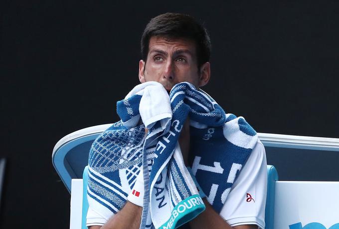 Novak Đoković ima že nekaj časa rezultatsko krizo. | Foto: Guliverimage/Getty Images