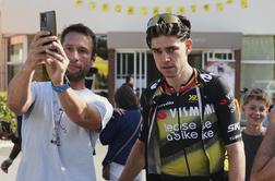 Wout Van Aert presenetil konkurenco: Naslednjič bom to napovedal na Twitterju