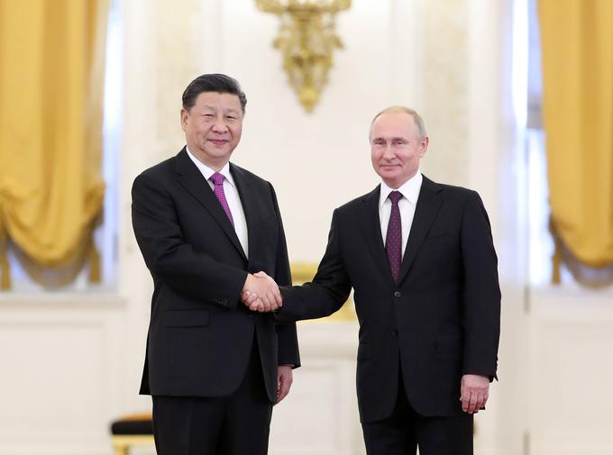 Vladimir Putin in Xi Jinping | Foto: Guliverimage/Vladimir Fedorenko