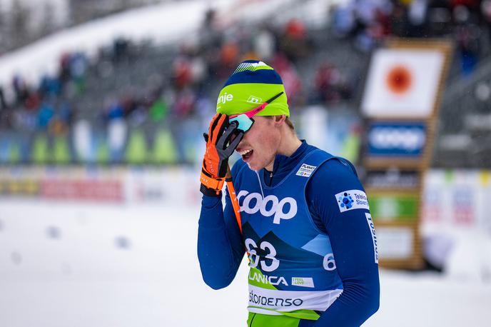 Miha Ličef, Planica 2023 | Miha Ličef je osvojil 60. mesto. | Foto Grega Valančič/Sportida