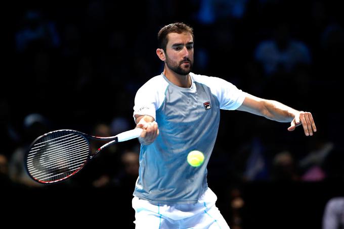 Marin Čilić je bil poražen v dveh nizih. | Foto: Gulliver/Getty Images