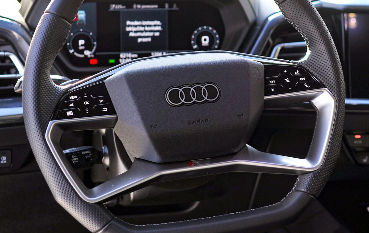 Audi Q4 e-tron | Audi je lani v Nemčiji prodal 41 tisoč električnih modelov Q4 e-tron, na Kitajskem le 3.600.  | Foto Gregor Pavšič